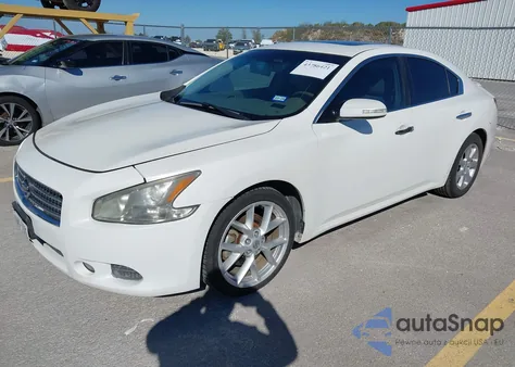 2009 Nissan Maxima 3.5 Sv из США, поврежденный, VIN 1N4AA51EX9C814733